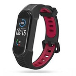 Strap for XIAOMI MI SMART BAND 5 / 6 / 6 NFC / 7 Tech-Protect Armour black & red