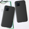 Żelowe elastyczne etui pokrowiec do iPhone 15 Soft Case - czarny