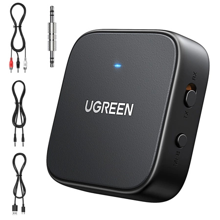 Ugreen CM667 35223 Bluetooth 5.2 audio transmitter/receiver - black