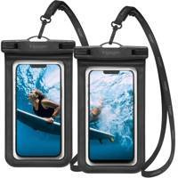 Spigen A601 UNIVERSAL WATERPROOF CASE 2-PACK BLACK