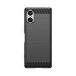 Carbon Case für Sony Xperia 5 V - schwarz