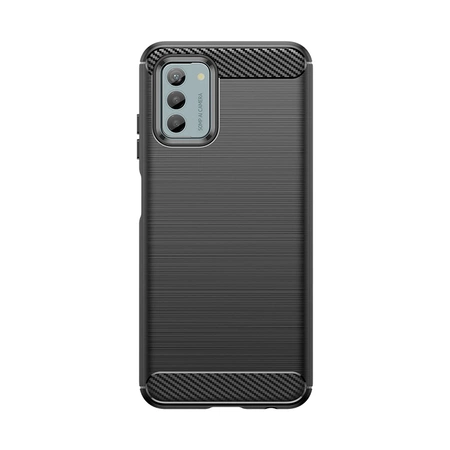 Carbon Case Silikonhülle für Nokia G22/Nokia G42 - schwarz