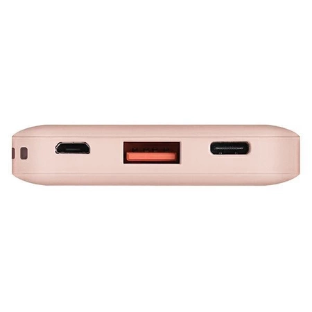 Uniq Powerbank Fuele mini 8000mAh USB-C 18W PD Fast charge pink/pink