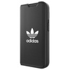 Adidas OR Booklet Case BASIC iPhone 14 Pro 6.1" black/black white 50182