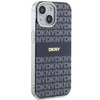 DKNY DKHMP15SHRHSEB iPhone 15 / 14 / 13 6.1" niebieski/blue hardcase IML Mono & Stripe MagSafe