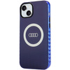 Audi IML Big Logo MagSafe Case iPhone 15 Plus / 14 Plus 6.7" niebieski/navy blue hardcase AU-IMLMIP15M-Q5/D2-BE