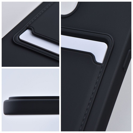 Futerał CARD CASE do SAMSUNG A05S czarny