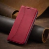 Magnet Fancy Case Hülle für iPhone 14 Plus Flip Cover Wallet Ständer rot