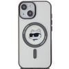 Karl Lagerfeld KLHMP15SHCHNOTK iPhone 15 6.1&quot; transparent hardcase IML Choupette`s Head MagSafe