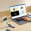 Baseus Metal Gleam Series HUB 4-in-1-USB-Typ-C-Dockingstation – 3 x USB 3.2 Gen. 1 / RJ45 (WKWG070113)