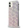 Etui Hello Kitty IML Gradient Electrop Crowded Kitty Head na iPhone 11 / Xr - różowe