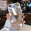 Etui 3D Lustro Mirror Obudowa Diamond Stone SAMSUNG GALAXY S10 srebrne