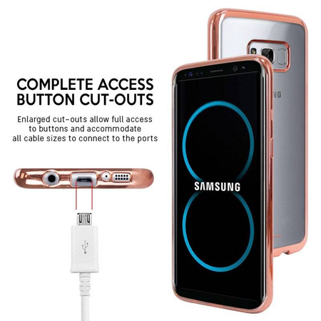 Mercury RING2 - Etui Samsung Galaxy S8+ (różowe złoto)