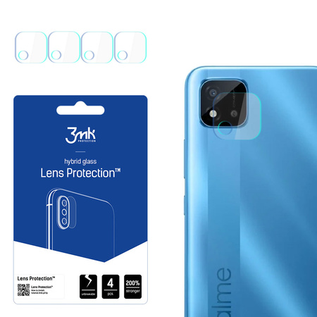 3MK Lens Protect Realme C11 2021 Schutz für das Kameraobjektiv 4 Stk