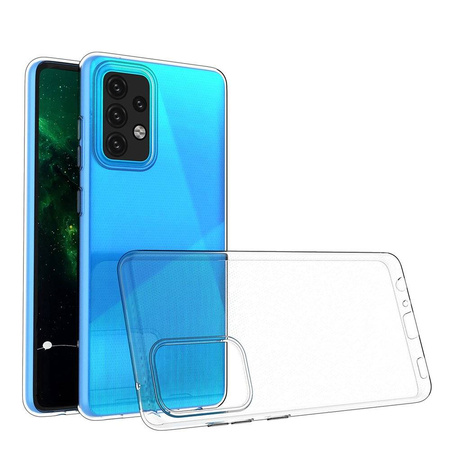 Żelowy pokrowiec etui Ultra Clear 0.5mm Samsung Galaxy A52 5G przezroczysty