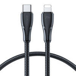 Joyroom USB C - Lightning 20W Surpass Series cable for fast charging and data transfer 0.25 m black (S-CL020A11)