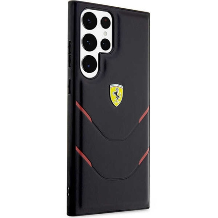 Ferrari FEHCS23LPBAK S23 Ultra S918 black/black hardcase Hot Stamp Lines