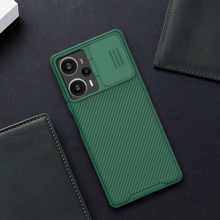 Xiaomi Redmi Note 12 Turbo / Xiaomi Poco F5 Armor Case mit Kameraabdeckung Nillkin CamShield Pro Case – Schwarz