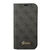 Guess 4G Metal Camera Outline Booktype Case - Etui iPhone 14 Pro Max (czarny)