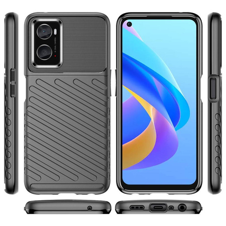 Schutzhülle REALME 9I Nexeri Thunder Case schwarz