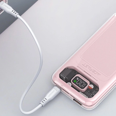 Acefast Powerbank 10000mAh Sparkling Series Schnellladung 30W pink (M1)