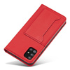 Magnet Card Case Case for Samsung Galaxy A12 5G Pouch Wallet Card Holder Red