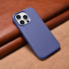 iCarer Case Leather genuine leather case for iPhone 14 Pro Max hellviolett (WMI14220708-LP) (MagSafe compatible)