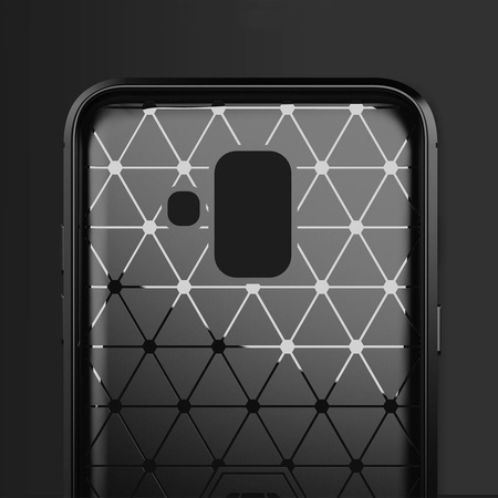 Case SAMSUNG GALAXY A6 2018 Nexeri Carbon Armored black