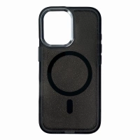 Etui brokatowe Glitter Case z MagSafe na Samsung Galaxy A56 5G - czarne