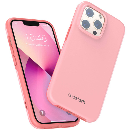 Choetech MFM Anti-drop case Made For MagSafe for iPhone 13 Pro pink (PC0113-MFM-PK)