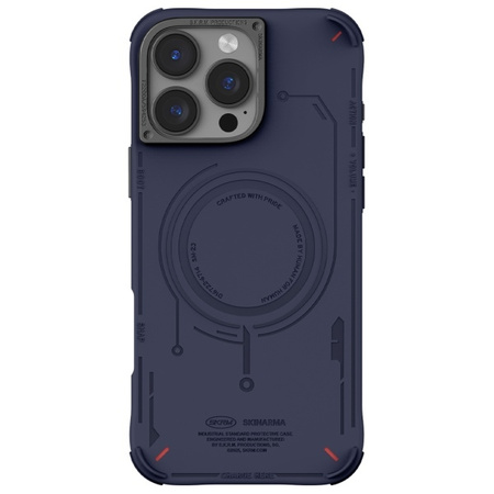 Skinarma etui Mecha iPhone 16 Pro Max     6.9" Magnetic Charging granatowy/navy