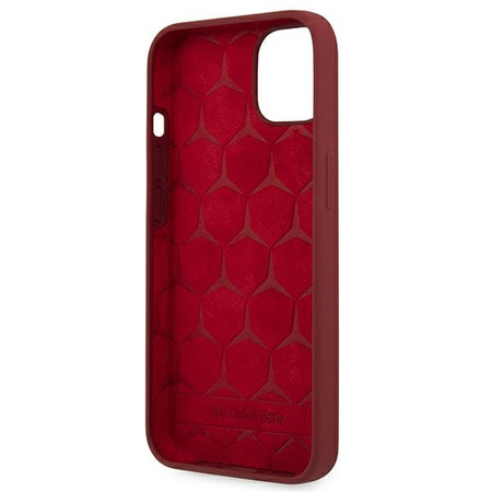 Mercedes MEHCP13SSILRE iPhone 13 mini 5,4 &quot;red / red hardcase Silicone Line