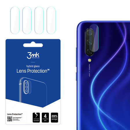 3MK FlexibleGlass Lens Xiaomi Mi9 Lite Szkło hybrydowe na obiektyw aparatu 4szt