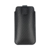 Futerał Uniwersalny POCKET Carbon - Model 11 - do IPHONE 12 / 12 PRO SAMSUNG Note / Note 2 / Note 3 / Xcover 5 / S21