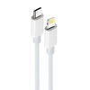 Maxlife kabel MXUC-05 USB-C - Lightning 2,0 m 20W biały