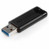 Verbatim Pendrive 128GB USB-A 3.2 PinStripe czarny/black 49319