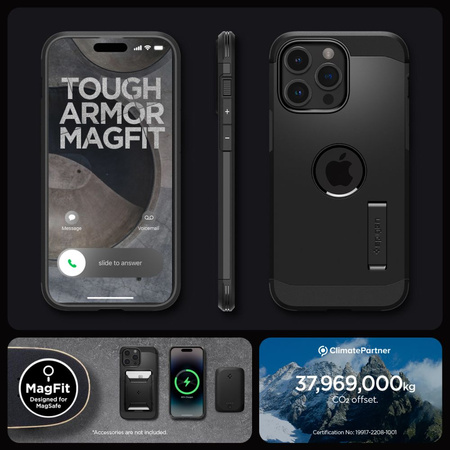 SPIGEN TOUGH ARMOR MAG MAGSAFE IPHONE 15 PRO BLACK