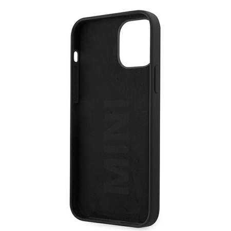 Mini MIHCP12LSLTBK iPhone 12 Pro Max 6,7" czarny/black hard case Silicone Tone On Tone