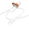 Borofone Kabel BX102 Winner - USB + Typ C na Lightning - PD 27W 1 metr biały