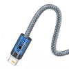 Baseus iPhone USB cable - Lightning 2m, 2.4A gray (CALD000516)