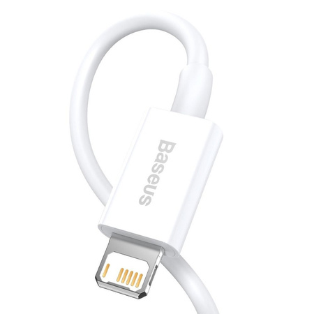 Baseus Superior kabel USB - Lightning 2,4A 2 m Biały (CALYS-C02)