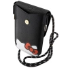 Hello Kitty Leder Hiding Kitty Cord Tasche – Schwarz