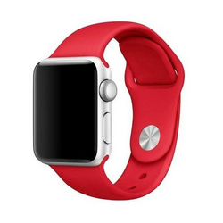 Mercury pasek Silicon Apple Watch 38/40/41 mm czerwony/red