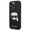 Karl Lagerfeld Saffiano Karl Head Patch Case – Etui iPhone 14 Pro Max (czarrny)