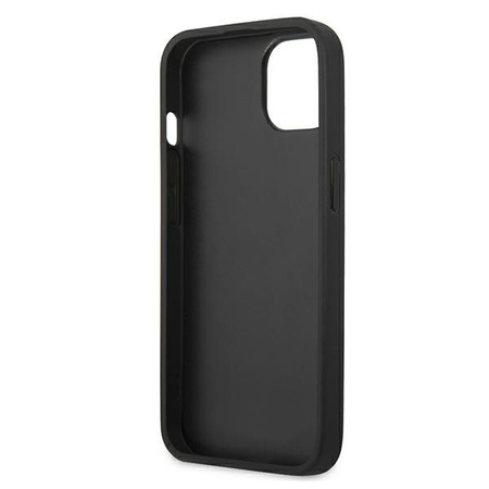 Karl Lagerfeld KLHCP13SOKPK iPhone 13 mini 5,4" czarny/black hardcase Saffiano Ikonik Karl`s Patch