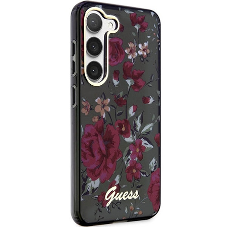 Guess GUHCS23SHCFWSA S23 S911 grün/kaki Hardcase Flower Collection