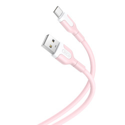 XO KABEL NB212 USB-USB-C 2,1A PINK 1M