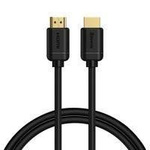 Baseus kabel przewód HDMI 2.0 4K 60 Hz 3D HDR 18 Gbps 1 m czarny (CAKGQ-A01)