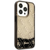 Guess GUHCP14LLC4PSGK iPhone 14 Pro 6.1" black/black hardcase Liquid Glitter 4G Transculent