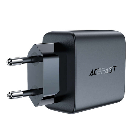 Schnellladegerät GaN 35W PD 2x USB C Acefast A49 - schwarz